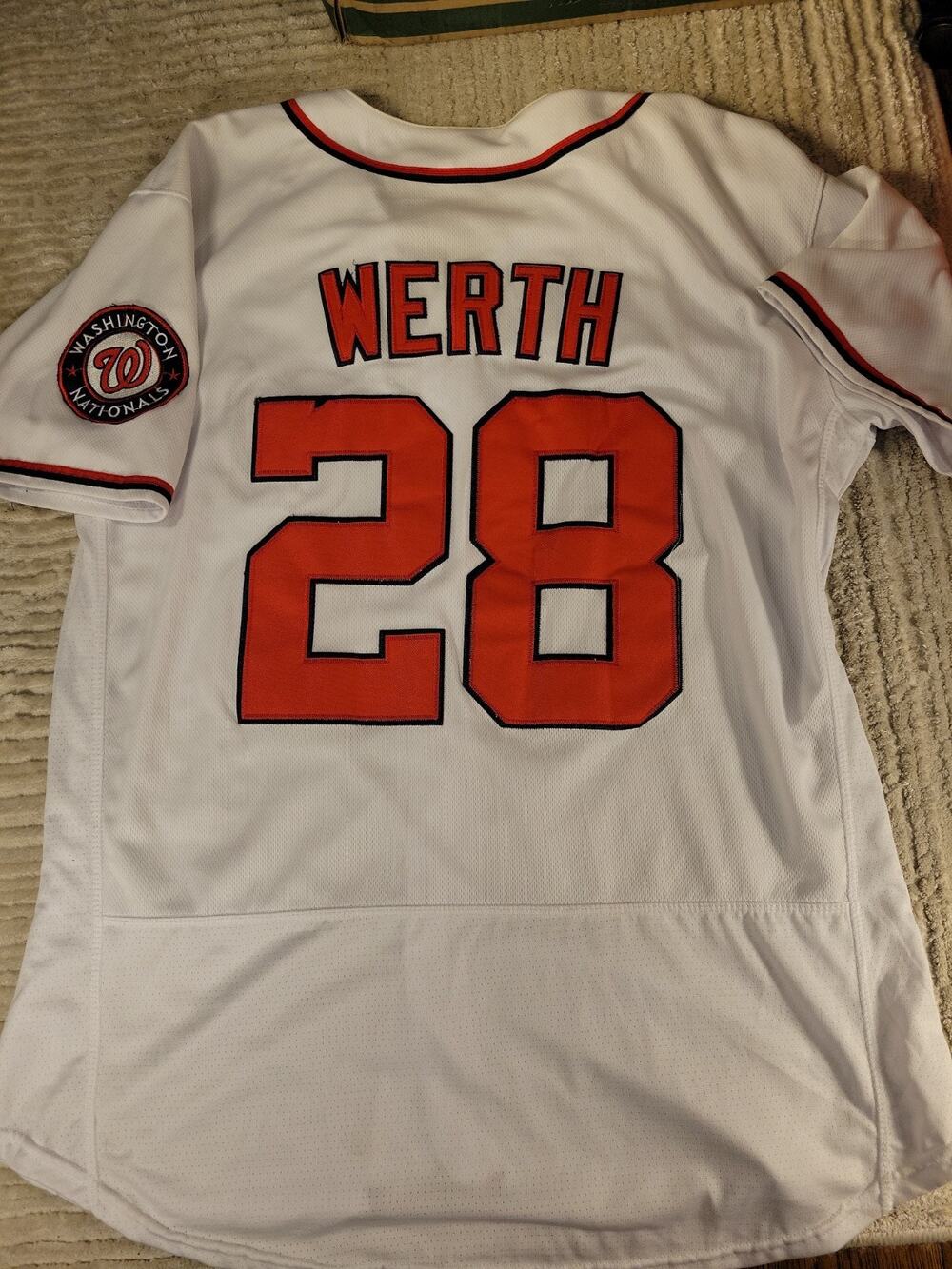 Jayson Werth Washington Nationals Jersey Baseball MLB Mens Size 52 XL Adult